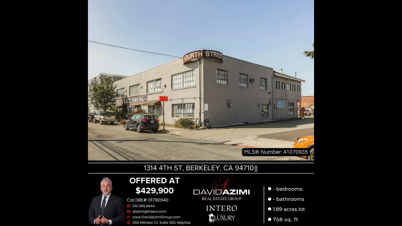 1314 4th St, Berkeley, CA 94710⠀