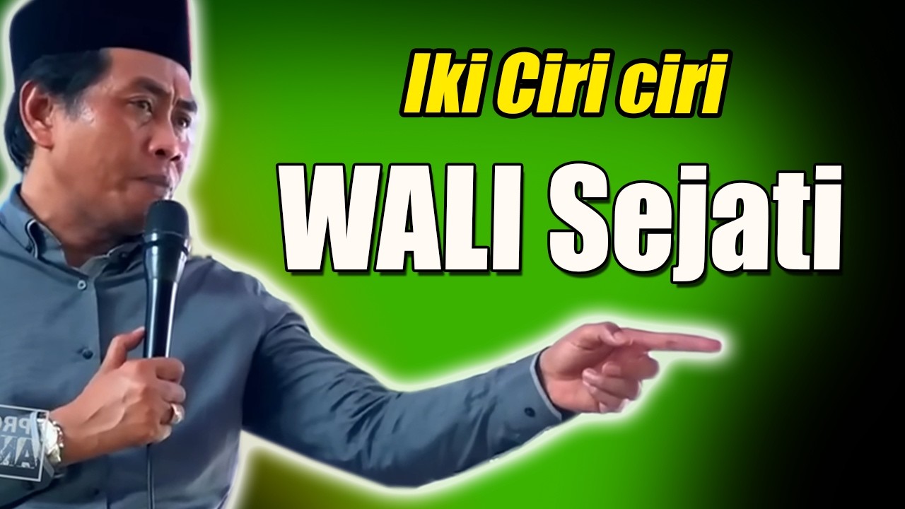 KH Anwar Zahid: Wong Diarani Wali Kuwi Mung Wedi Karo Gusti Allah