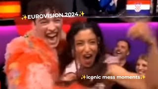 this Eurovision 2024 video is an ✨️iconic mess✨️ | some chaotic moments of this season
