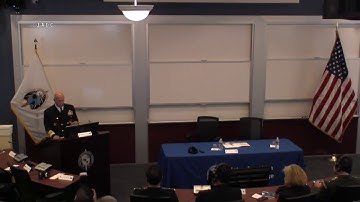 Adm. Kurt W. Tidd speaks at IADC Gender Perspectives Seminar