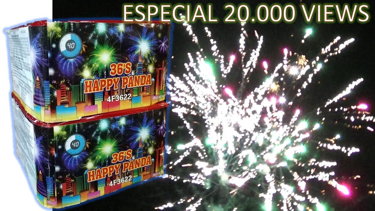 2 X HAPPY PANDA 36'S - ESPECIAL 20.000 VIEWS
