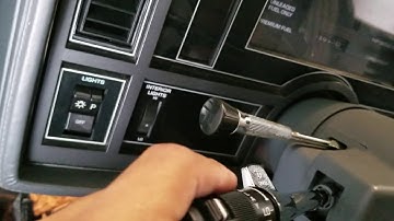 Buick Grand National Turn Signal Lever Replacement Part 3