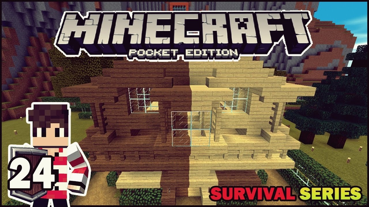 RUMAH BARU DARI DESA KITA! - MINECRAFT POCKET EDITION 