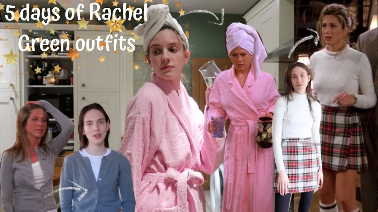 I dressed like Rachel from friends for a week