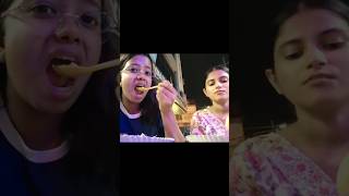 Eating Fast Food ( Ghugni, Momos Soup and  Pokora). #viral #shorts #friends #shortsvideo