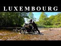Motorcycle Trip To Luxembourg, Honda NC750X, Dropped The Bike In River, River Crossing, Offroad