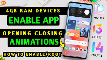 Yes! Enable App Opening Closing Animation In Any 4Gb Ram Redmi, Xiaomi & Poco Devices With Only Root