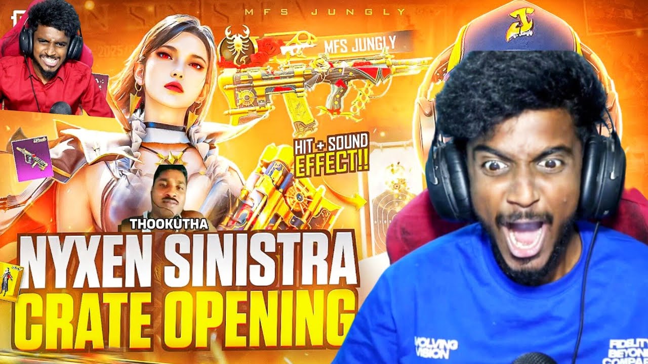 Sharp 10,000UC Nyxen Sinistra Crate Opening😍|Funnum இருக்கு Spinum இருக்கு🤣|Must watch💯 