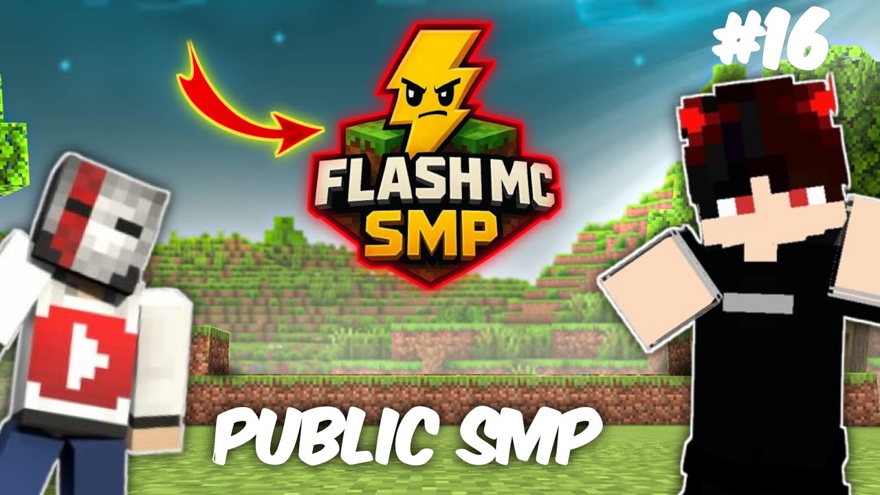 Minecraft SMP Live #16 – Flash MC Public Server Fun! - YouTube