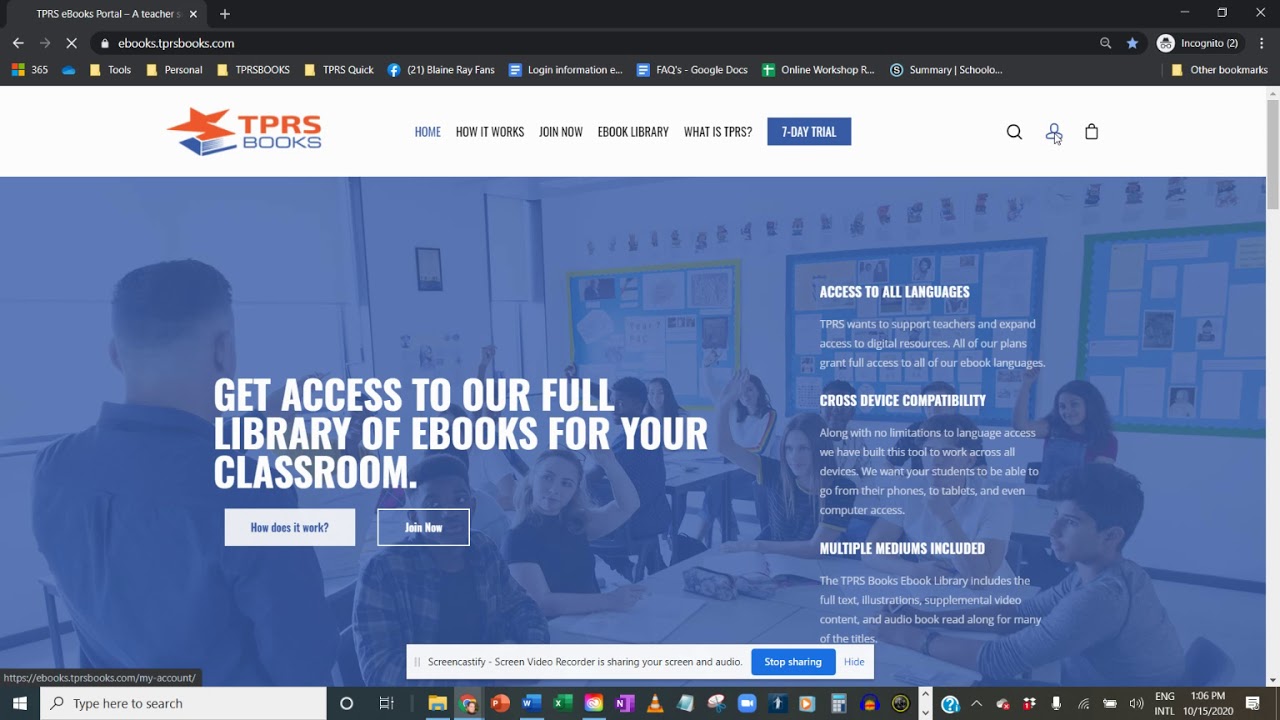 For teachers How do I login to my Ebook library account? YouTube