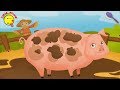 Piszkos farm mese- Pistike állatokat gondoz a farmon- animal farm cartoon Játékmesék
