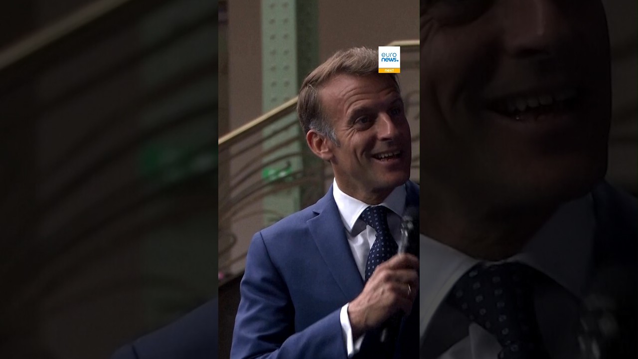 Macron speaks with French astronaut Sophie Adenot aboard the ISS