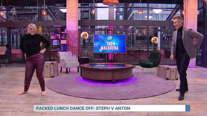 Steph McGovern @barefoot danceoff
