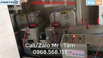 lắp đặt dàn máy làm cửa nhôm xingfa tại Bình Định