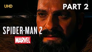 MARVEL'S SPIDER-MAN 2 Walkthrough Gameplay Part 2 – KRAVEN’S HUNT BEGINS [UHD 60FPS PC]