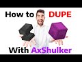 Axshulker plugin dupe!! ( They said its dupe-proof 💀 )