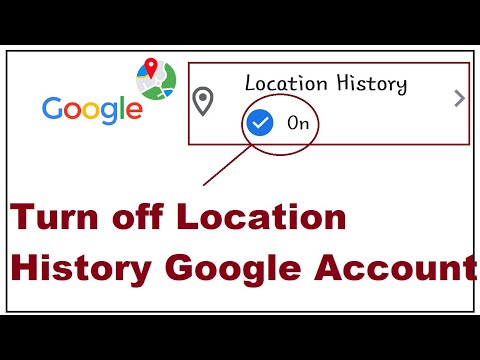 Video: Google Settings: Deactivate Location History - How It Works