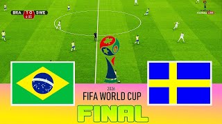 BRAZIL vs SWEDEN - Final FIFA World Cup 2026 | Full Match All Goals | Football Match