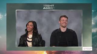 Interview with two of the stars from Netflix s Night Agent GABRIEL BASSO LUCIANE BUCHANAN