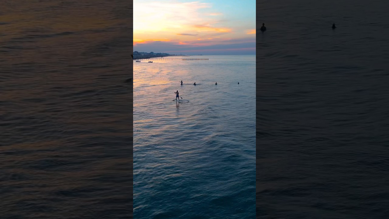 Sunset of Rimini 😍 Italy - Drone Video 4K