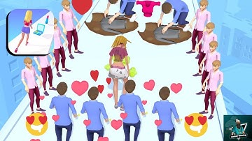 👰 Makeover Run 💄👗 All Levels Gameplay Android,ios (Levels 12-13)