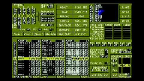 Atari ST YM Music : Brain Damaging Arps