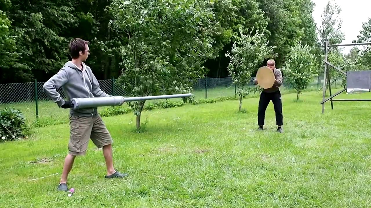 Potato cannon fail shot on iPhone meme