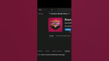 🏆 Best dark VScode theme part2 #python #coding