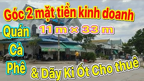 Bán nhà Thuận An Bình Dương (20325) Góc 2 Mặt Tiền Quán Cà Phê, Mặt tiền buôn bán