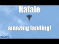 Rafale Jet - Most Amazing Landing Ever - Kauhava 2020