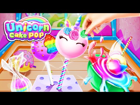 Cake Pop Maker – Unicorn Food Bakery Games