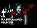 How To Get Away With Murder - Season 4 - Compilation of Flash Forwards