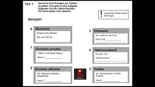 Goethe Zertifikat A2    Start Deutsch 2 Hören