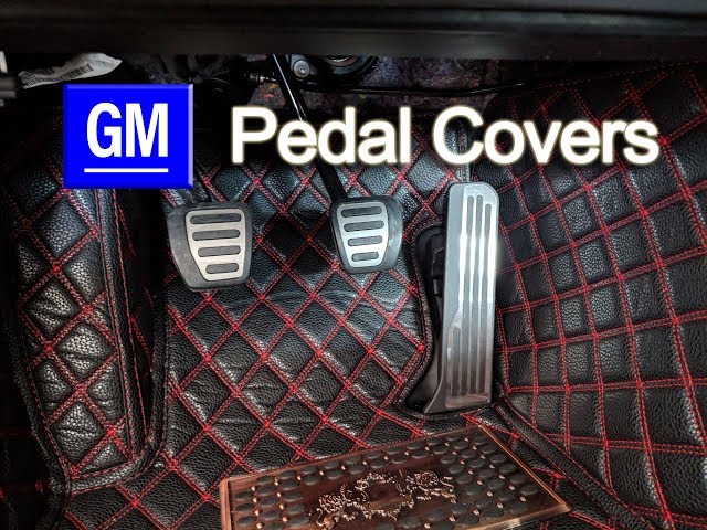 Chevrolet Automatic Transmission Sport Pedal and Cover Package, 84712883