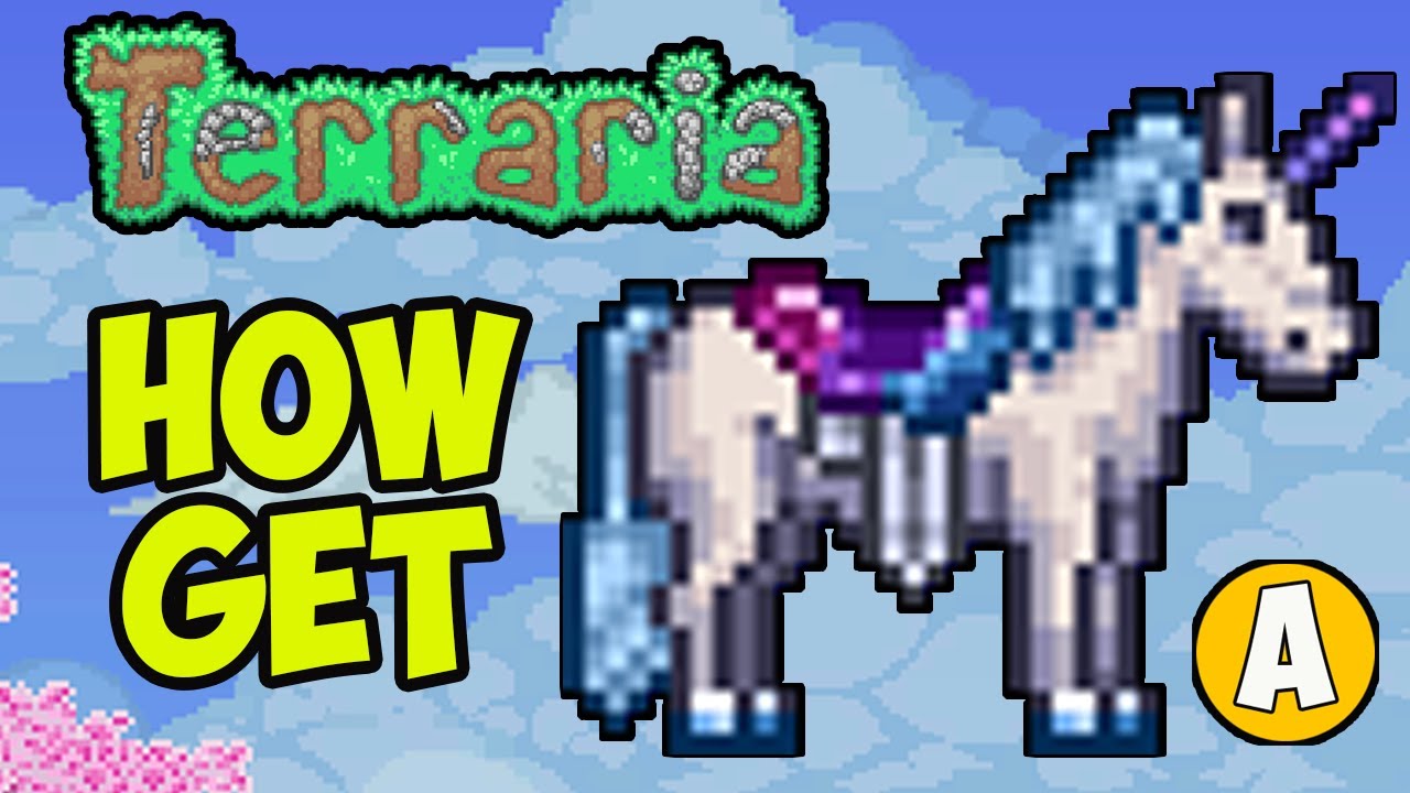 Terraria How To Get Unicorn Mount (2022) | Terraria 1.4.3.6 Unicorn Mount