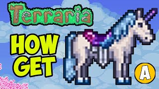 Terraria how to get Unicorn Mount | Terraria 1.4.4.9 Unicorn Mount