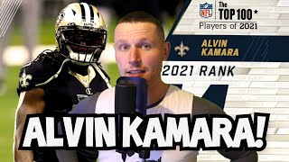 Rugby Player Reacts to ALVIN KAMARA (RB, New Orleans Saints) #14 The Top 100 NFL Players of 2021!