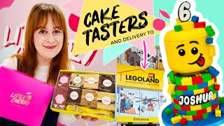 New Cake Tasting Boxes and a Delivery to the Legoland Discovery Centre | Studio Vlog | Cherry Vlogs