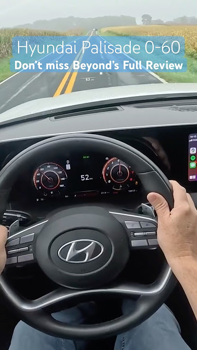 0-60 In The 2025 Hyundai Palisade