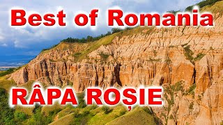 Marele Canion din Romania - Rapa Rosie de la Sebes.