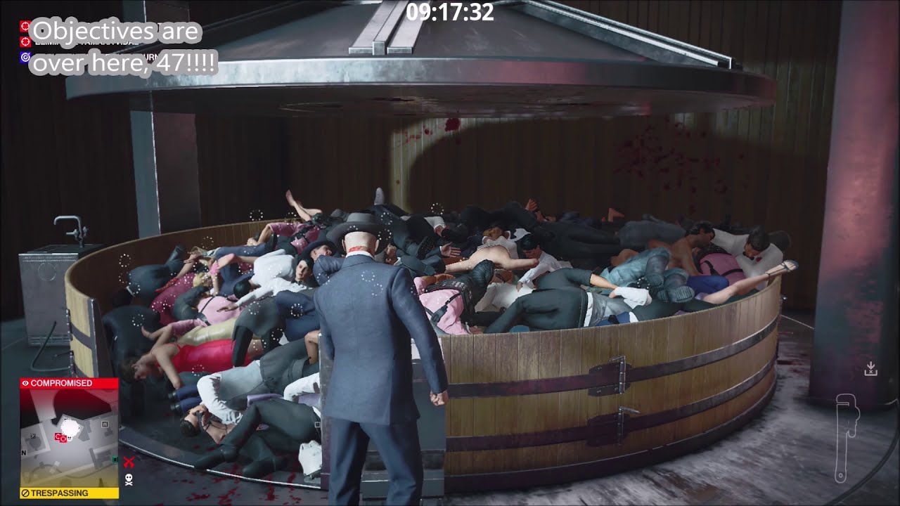 Hitman 3 gameplay trailer shows the offensive potential of sausages, flour,  and feather dusters