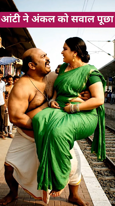 Aunty Ne Uncle Ko Sawal Puccha #ai #uncle #aunty #shorts #shortsfeed #shortsviral #shortsvideo