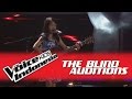 Charisa "Roar" I The Blind Auditions I The Voice Kids Indonesia GlobalTV 2016