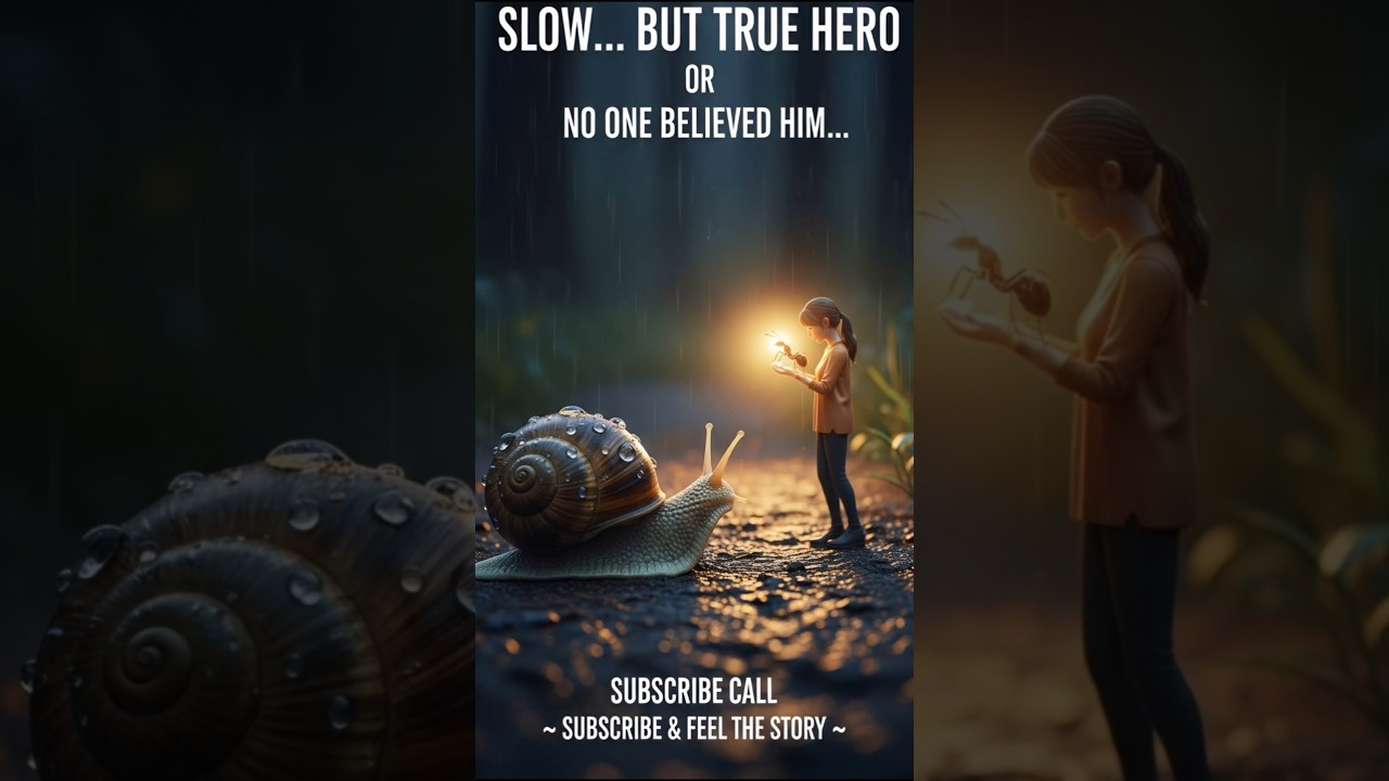 The Snail Everyone Ignored | A True Emotional Story #snail #snails #emotional #friendshipstory #ai