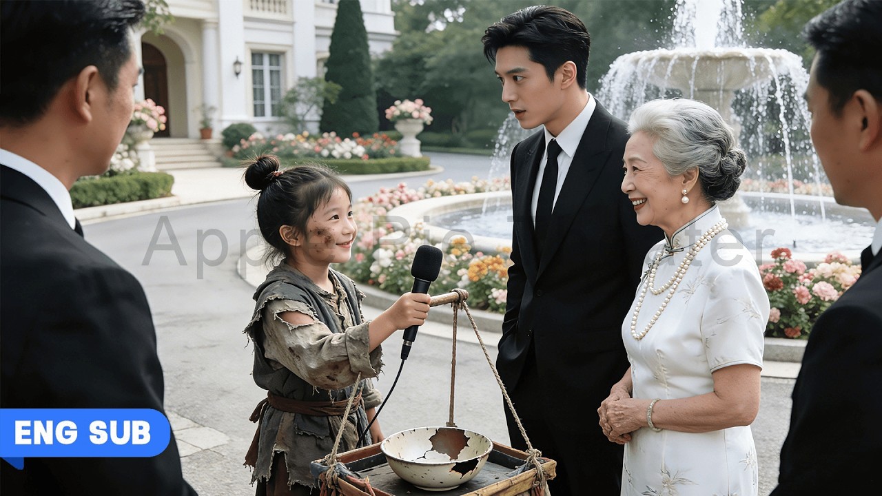 CEO's grandma sees beggar girl singing, unaware girl is CEO's own daughter! she can't stop smiling！