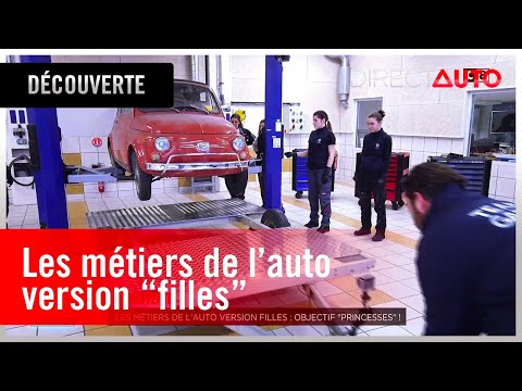 Les métiers de l’auto version filles : objectifs ‘’princesses’’ !