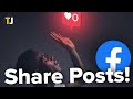 How to Make a Post Shareable on Facebook!