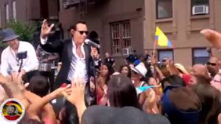 Marc Anthony - Grabacion video clip VIVIR MI VIDA