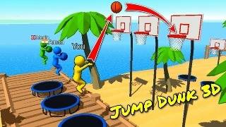 🏀 I Hit Every Impossible Shot in Jump Dunk 3D! screenshot 5