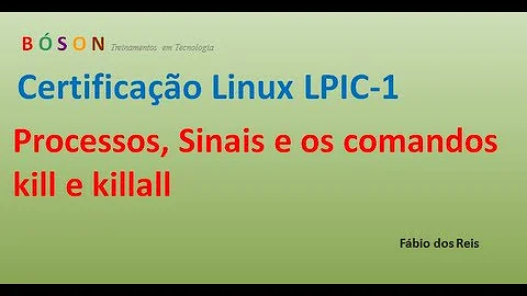 Como dar kill em um processo Linux?